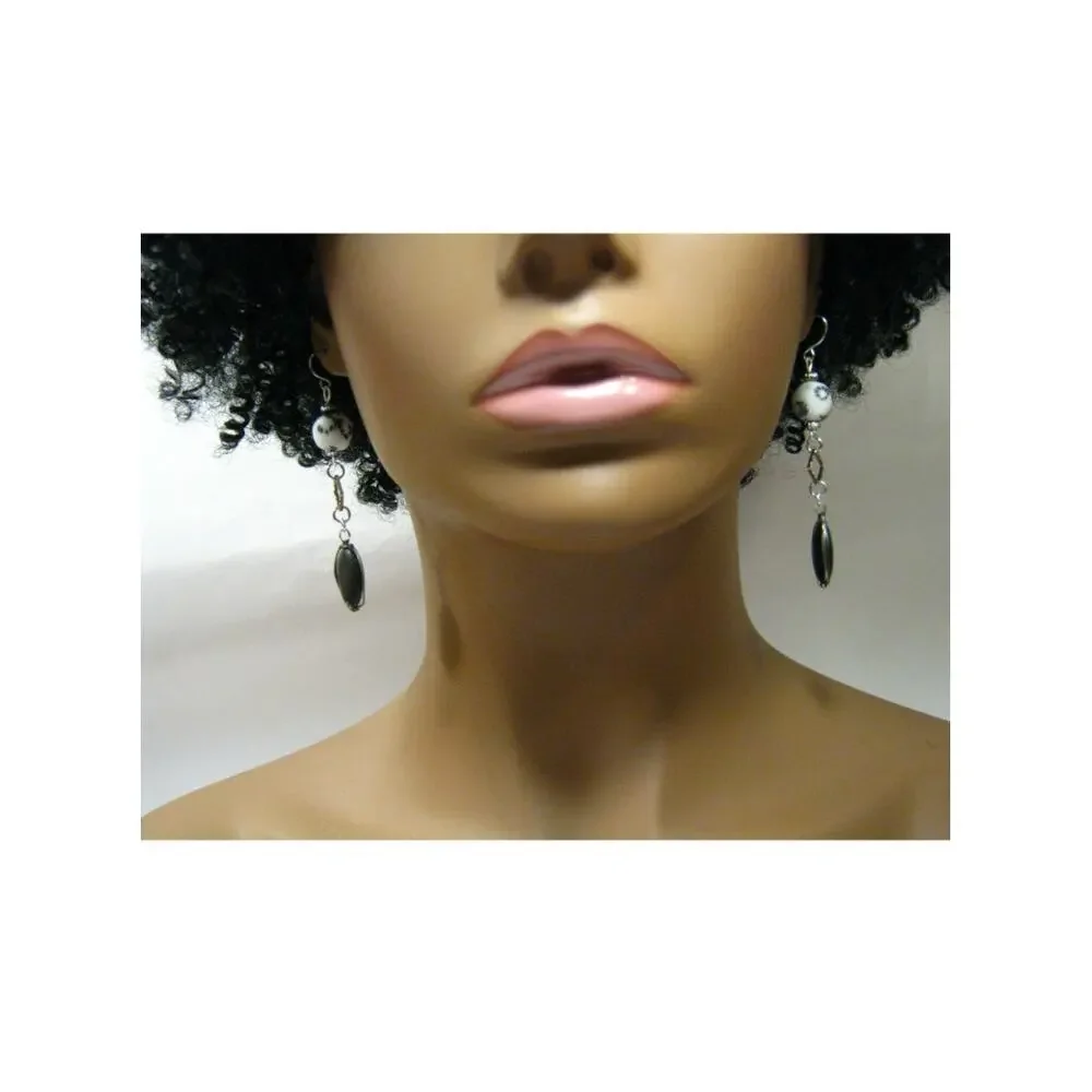 Set of Handcrafted Earrings Crystal drops Red Gold Hoops Krobo Beaded Drops